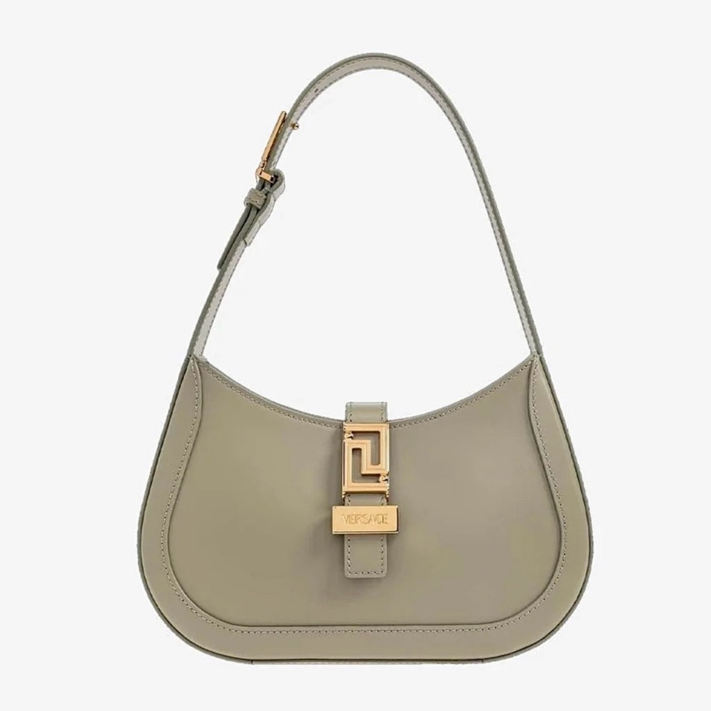 Versace Grey Leather Women's Bag - Picture 6 of 6